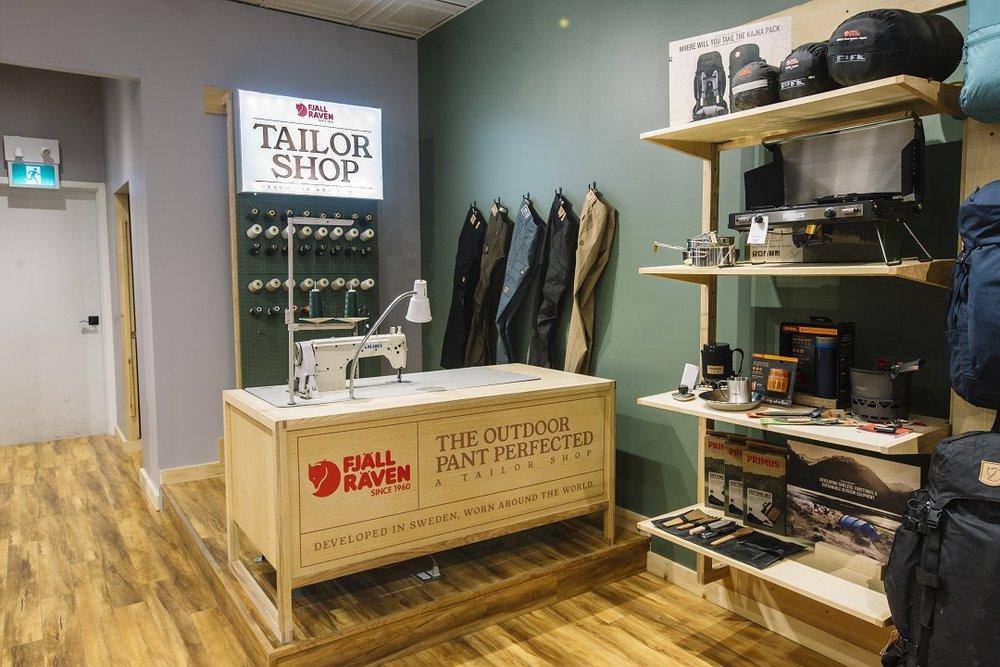Fjallraven Toronto Retail Millwork & Custom Retail Displays in Toronto/GTA