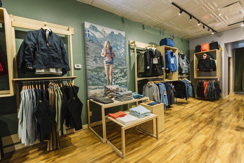 Fjallraven Toronto Retail Millwork & Custom Retail Displays in Toronto/GTA