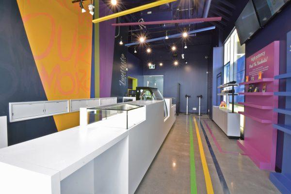 Toronto Retail Millwork for Cannabis Dispensary