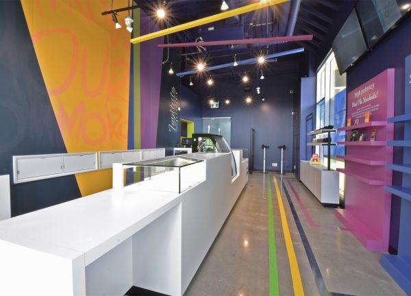 Toronto Retail Millwork for Cannabis Dispensary