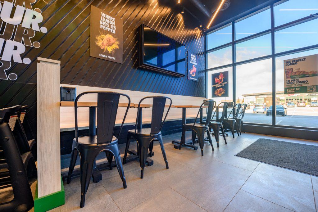 Boreal Architectural - Custom Restaurant Millwork - Wingstop – 5530 Baldwin St S, Brooklin, ON L1M 2J7