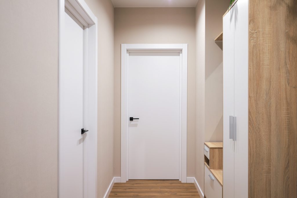 Custom paint-ready wood door with durable commercial-grade construction, designed for modern architectural projects across Ontario.