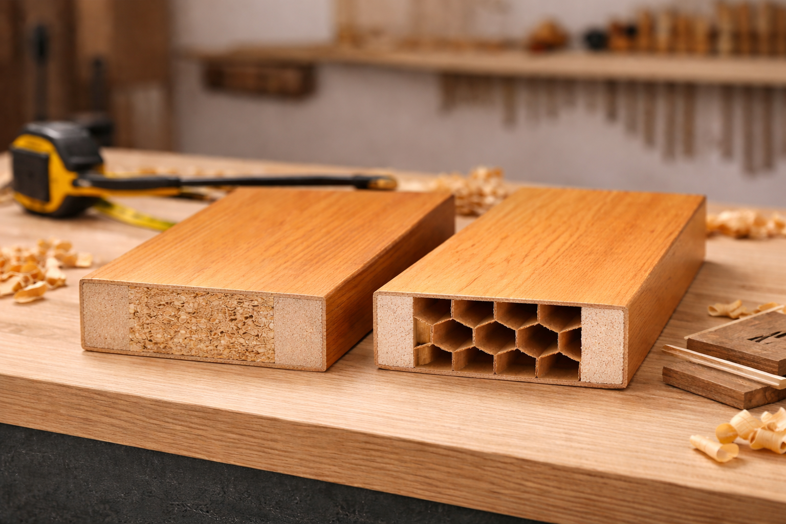 Solid Core Wood Doors vs Hollow Core Wood Doors - Boreal Architectural