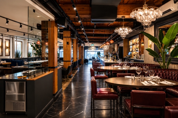 BLU Ristorante - Restaurant Millwork Manufacturers Toronto