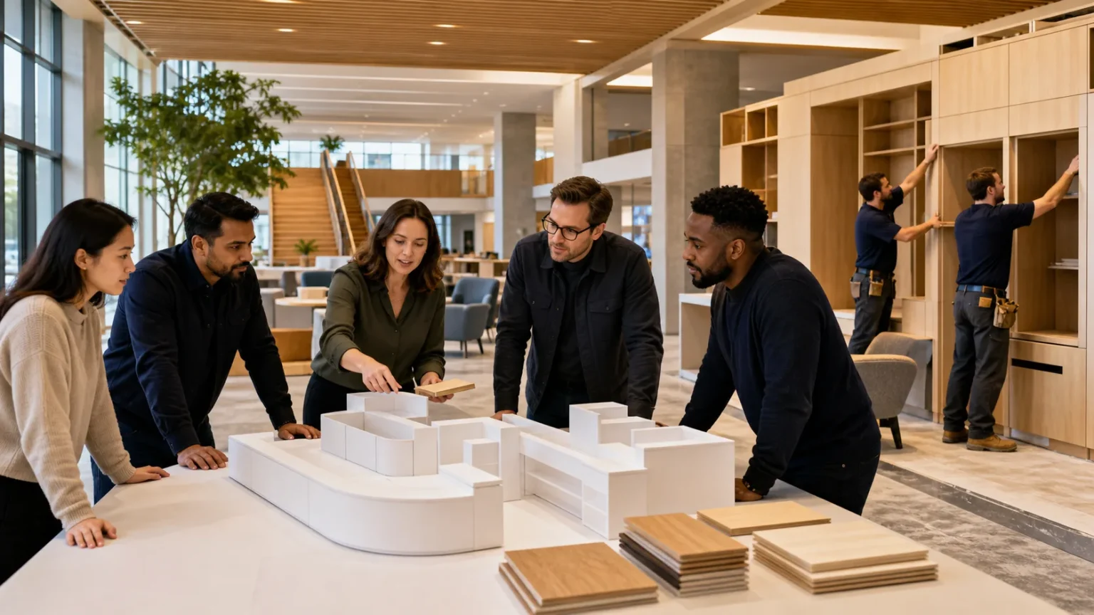 Planning Commercial Casework for Mississauga Public Spaces
