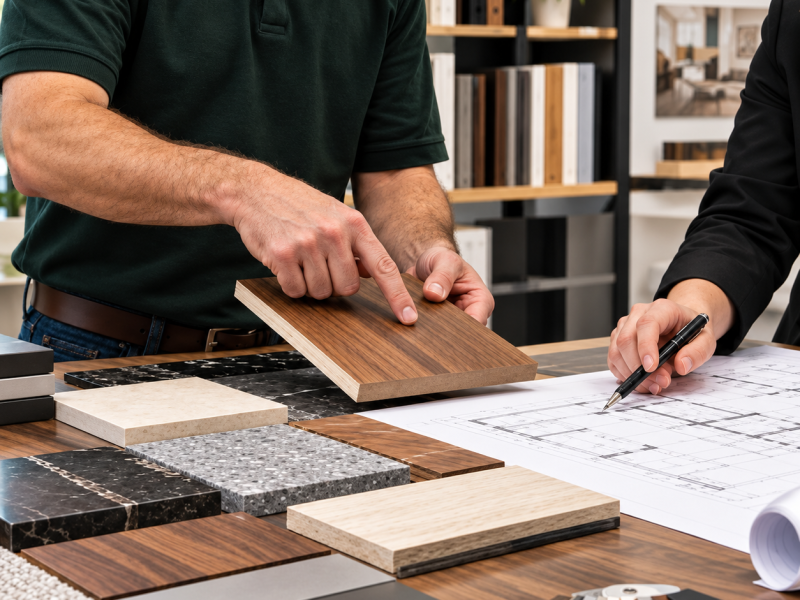 Door & Millwork Finish Consultation - Boreal Architectural