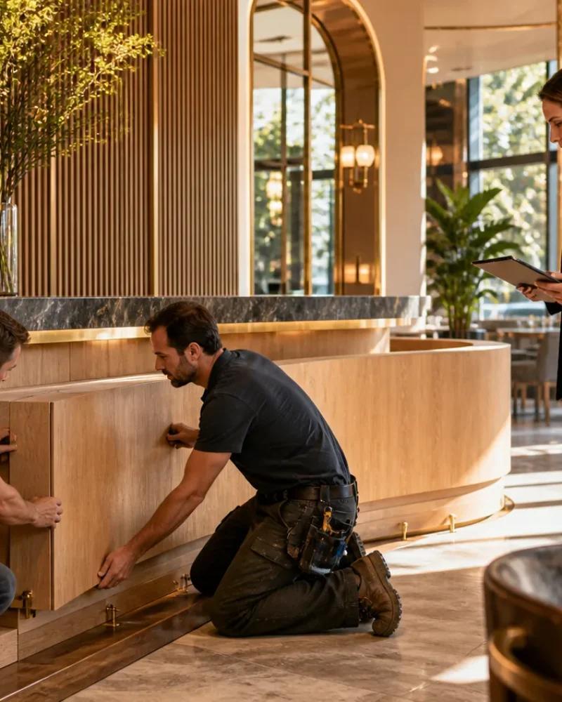 Restaurant Millwork Fabrication for High-End Interiors